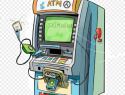 Skimming ATM