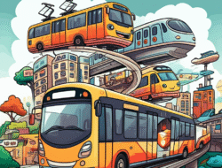 Perkembangan sistem transportasi umum di kota-kota besar