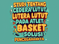 Studi Tentang Cedera Lutut pada Atlet Basket dan Solusi Pencegahannya
