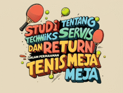 Studi Tentang Teknik Servis dan Return dalam Permainan Tenis Meja