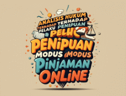 Analisis Hukum terhadap Pelaku Penipuan Modus Pinjaman Online