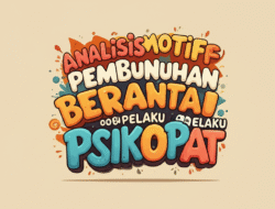 Analisis Motif Pembunuhan Berantai oleh Pelaku Psikopat