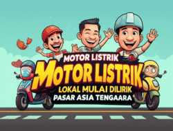 Motor Listrik Lokal Mulai Dilirik Pasar Asia Tenggara