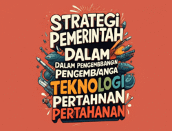 Strategi Pemerintah dalam Pengembangan Teknologi Pertahanan