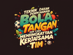 Teknik Dasar Permainan Bola Tangan dan Cara Meningkatkan Kerjasama Tim