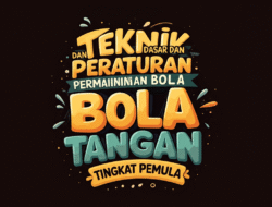 Teknik Dasar dan Peraturan Permainan Bola Tangan Tingkat Pemula