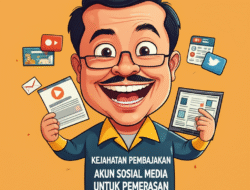Kejahatan Pembajakan Akun Sosial Media untuk Pemerasan