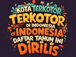 Kota Terkotor di Indonesia: Daftar Tahun Ini Dirilis