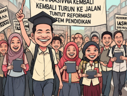 Mahasiswa Kembali Turun ke Jalan Tuntut Reformasi Sistem Pendidikan