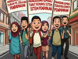 Mahasiswa Kembali Turun ke Jalan Tuntut Reformasi Sistem Pendidikan