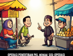 Narasi Dua Sisi: Operasi Penertiban PKL dalam Pusaran Debat Publik