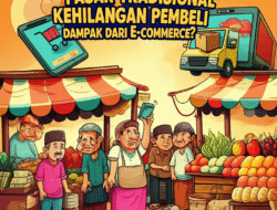 Pasar Tradisional Kehilangan Pembeli: Dampak dari E-commerce?