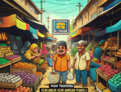 Pasar Tradisional Kehilangan Pembeli: Dampak dari E-commerce?