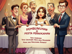Pembunuhan di Pesta Pernikahan: Tamu Undangan Mana yang Menyimpan Rahasia?