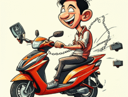 Pencurian Sepeda Motor Gaya Bobol Kunci Kontak