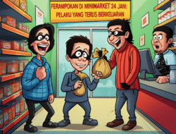 Perampokan di Minimarket 24 Jam: Pelaku yang Terus Berkeliaran