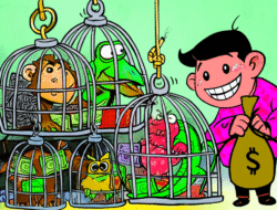 Praktik Perdagangan Satwa Liar Masih Marak di Pasar Gelap