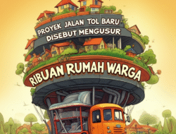 Proyek Jalan Tol Baru Disebut Menggusur Ribuan Rumah Warga