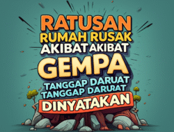 Ratusan Rumah Rusak Akibat Gempa: Tanggap Darurat Dinyatakan