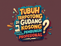Tubuh Terpotong di Gudang Kosong: Sinyal dari Pembunuh Profesional?