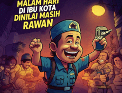 Keamanan Malam Hari di Ibu Kota Dinilai Masih Rawan