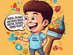 Mural Jalanan Jadi Media Kritik Sosial yang Kuat