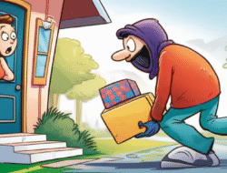 Pencurian Paket Kiriman dari Depan Rumah