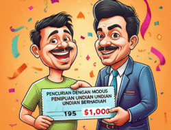Pencurian dengan Modus Penipuan Undian Berhadiah