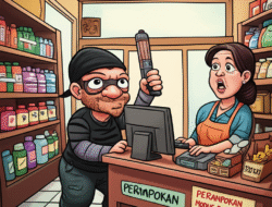 Perampokan di Minimarket dengan Modus Pura-pura Tawar-menawar