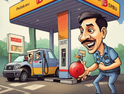 Perampokan di SPBU: Pelaku yang Mengancam dengan Bom Palsu