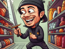 Perampokan di Toko Alat Olahraga: Pelaku yang Menggunakan Senjata Tajam