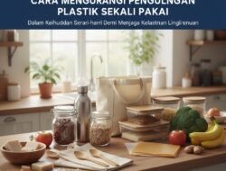 Cara Mengurangi Penggunaan Plastik Sekali Pakai Dalam Kehidupan Sehari-hari Demi Menjaga Kelestarian Lingkungan